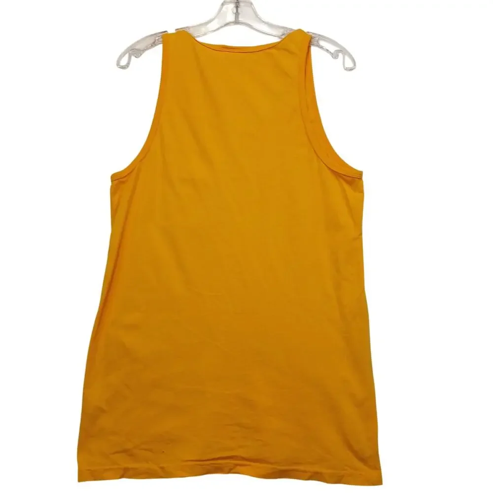 Venley UCI UC Irvine Anteaters Gold Tank Top Mens Small Pocket Sleeveless